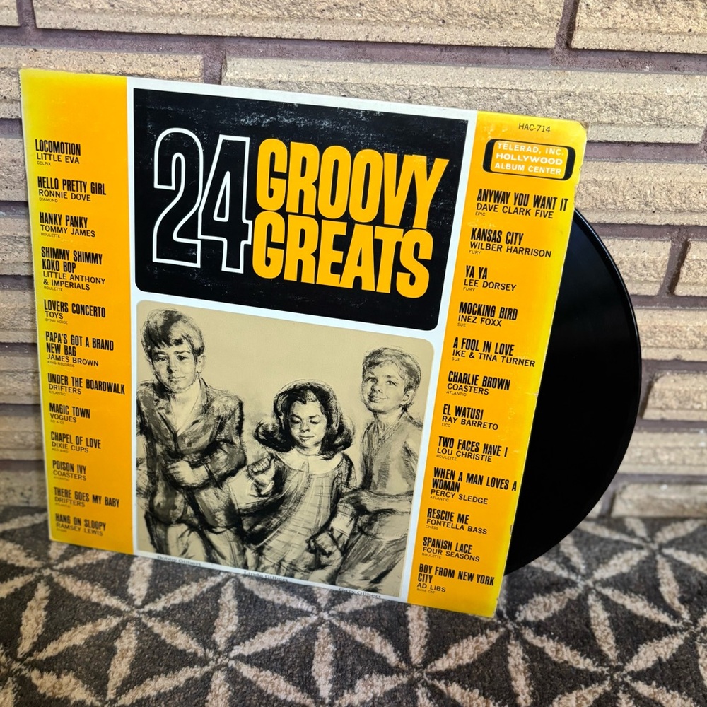 60's "Goofy Greats" Record - Goofy Greats Compilation Album - Hollywood Album